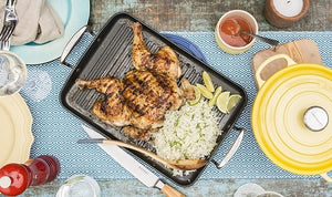 Grilled Butterflied Chicken & Coriander Rice Recipe
