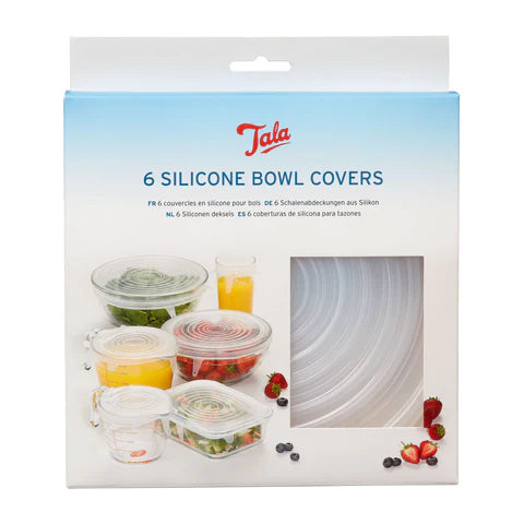 Dayes Tala 6 piece Silicone Bowl Cover Set