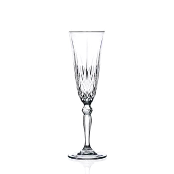 Melodia Crystal Champagne Flutes - Promotion