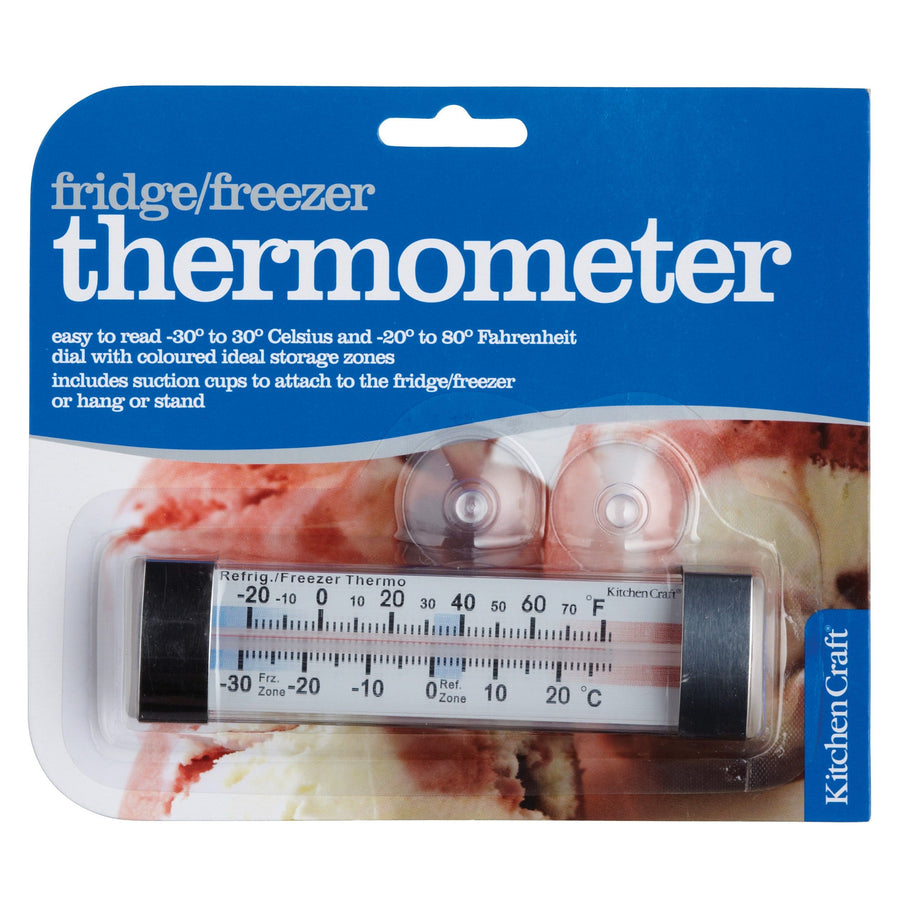 KitchenCraft Suction Fridge/Freezer Thermometer