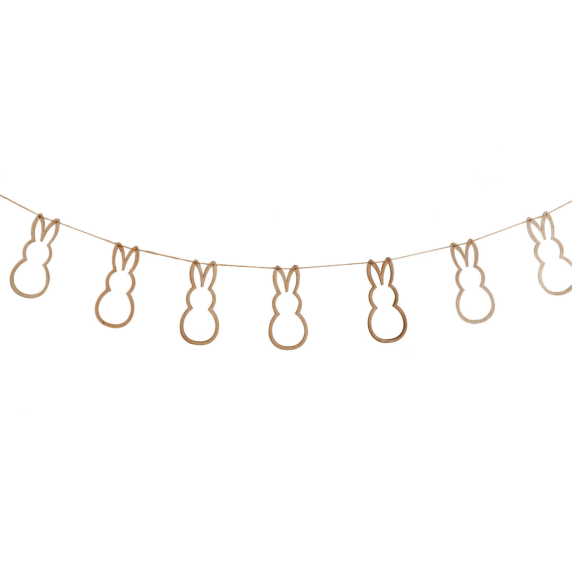 Ginger Ray Wooden Bunny Bunting