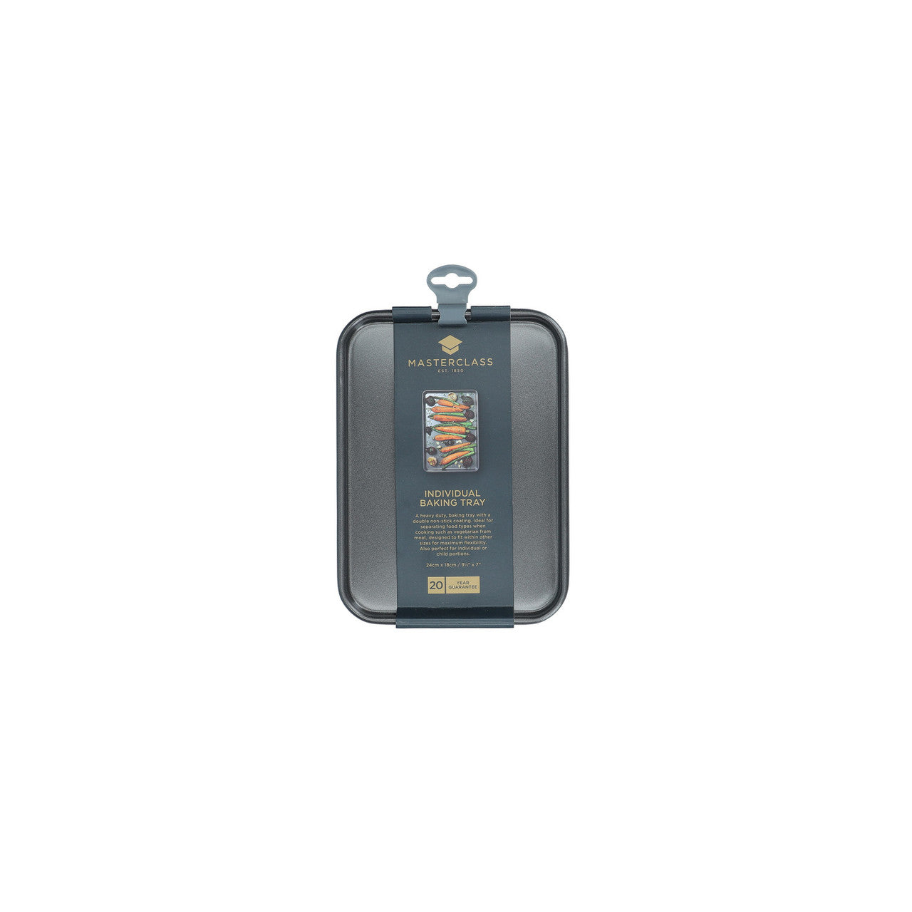 MasterClass Non-Stick 24cm x 18cm Baking Tray