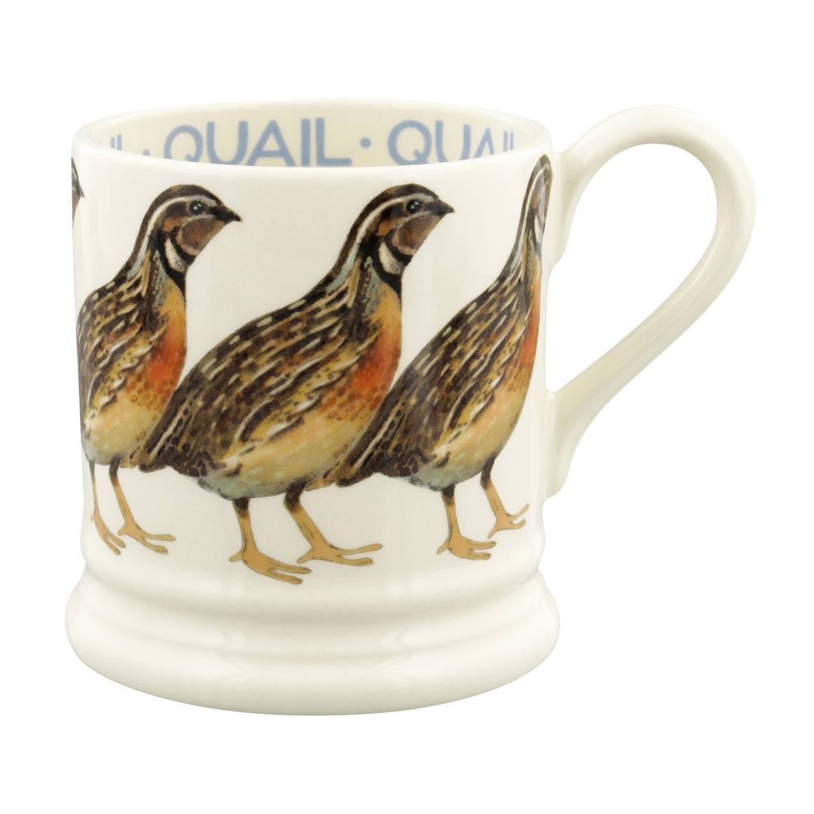 Emma Bridgewater Birds Quail Half Pint Mug