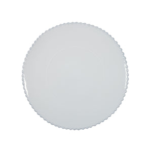 Pearl White 33cm Round Platter