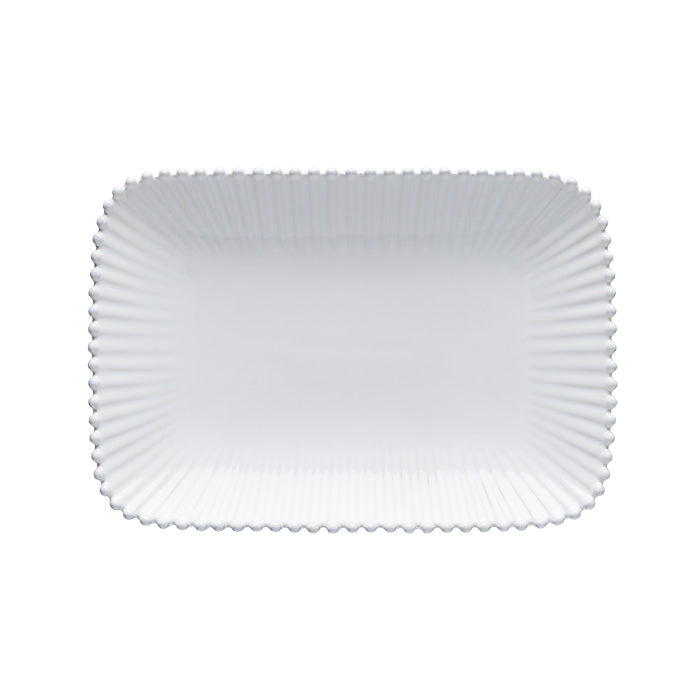 Pearl White 30cm Rectangular Platter