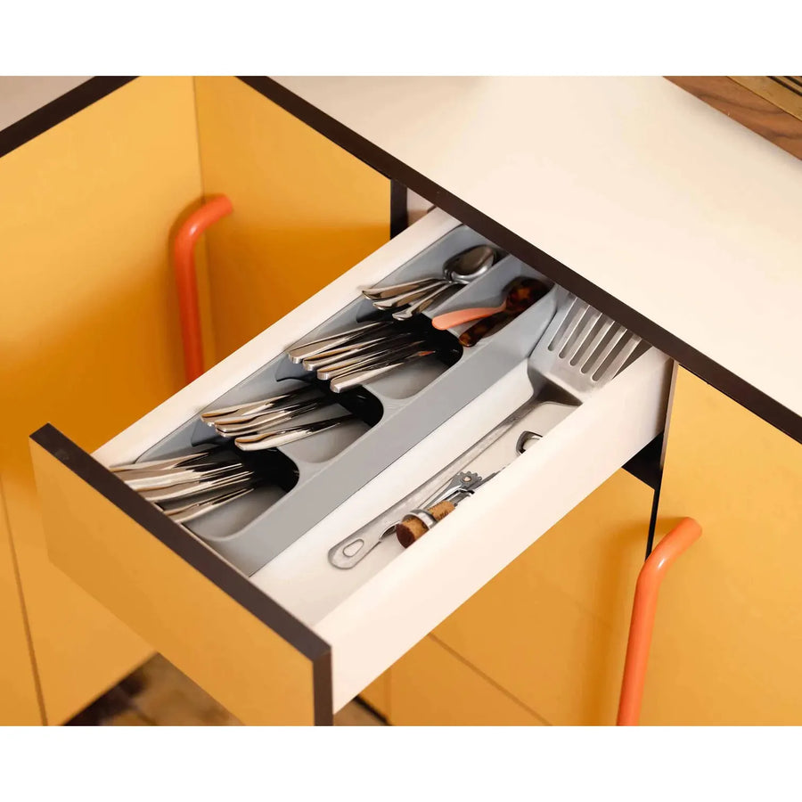 Joseph Joseph DrawerStore™ Grey Compact Cutlery Organiser