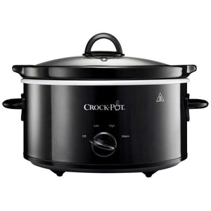 EPE Crockpot 3.7L Black Slow Cooker