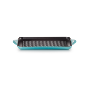 Le Creuset Signature Cast Iron Teal Grill - All