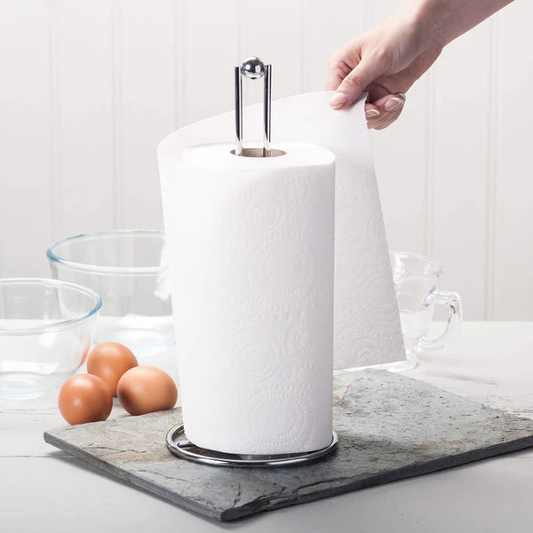 Lovello kitchen roll holder white deals