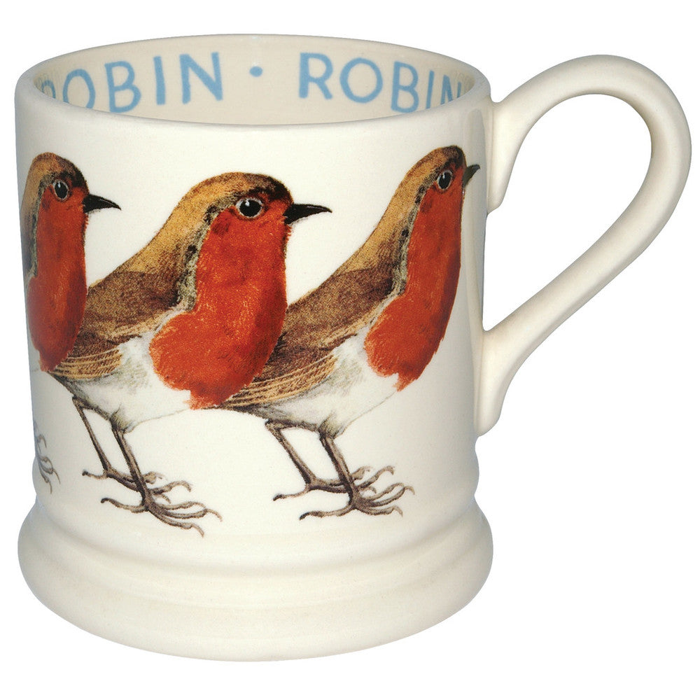 Emma Bridgewater Birds Robin Half Pint Mug