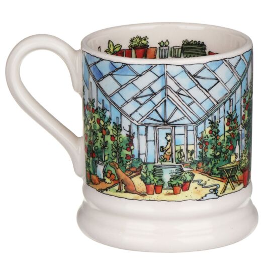 Emma Bridgewater Greenhouse Half Pint Mug - Abraxas Cookshop