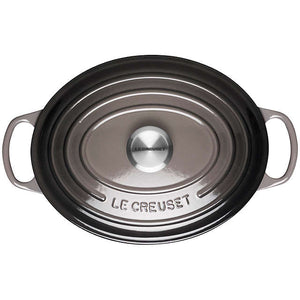 Le Creuset Signature Cast Iron Flint Oval Casserole - All Sizes