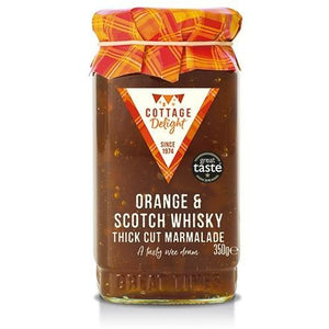 Cottage Delight Orange & Scotch Whisky Thick Cut Marmalade