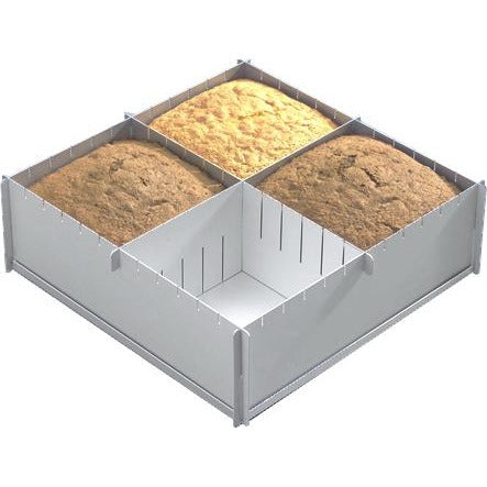 Siverwood 12 Multi Size Square Cake Tin Abraxas Cookshop
