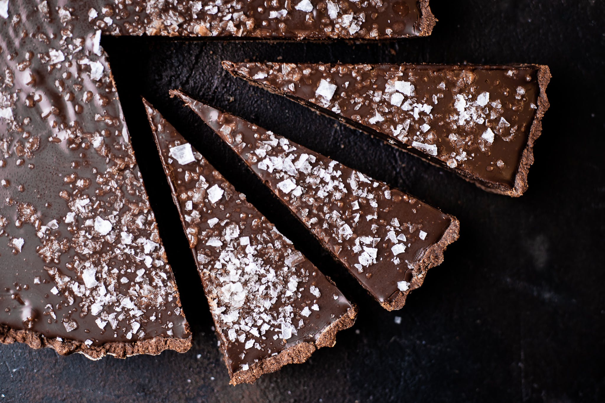 Seasalt & Milk Chocolate Tart