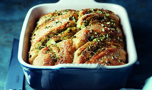 Pumpkin Seed Pesto Bread Recipe