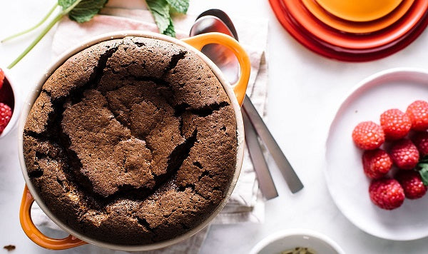 Almond Dark Chocolate Soufflé Recipe