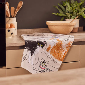 Ulster Weavers Feline Friends Tea Towel