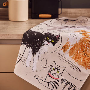 Ulster Weavers Feline Friends Tea Towel