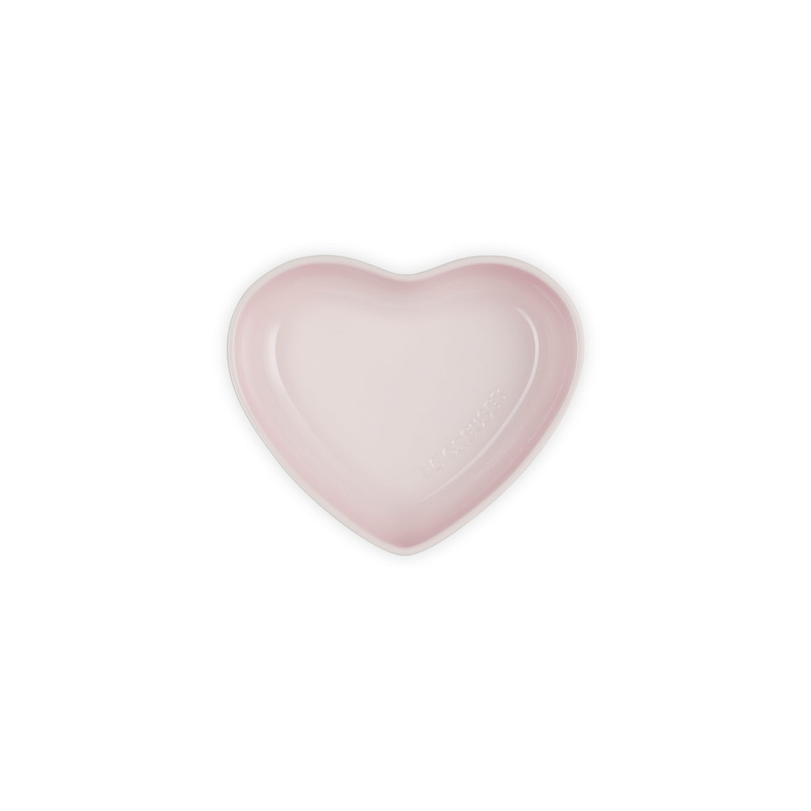 Le Creuset Stoneware Heart Bowl 20cm Shell Pink