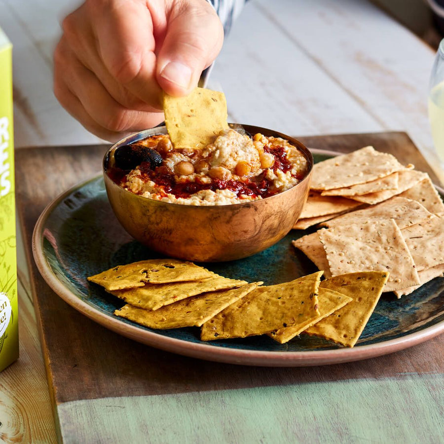 Cradoc's Gluten Free Oats Cheddar Cheese & Chive Cracker