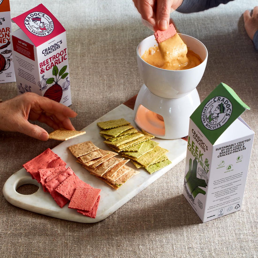 Cradoc's Leek & Caerphilly Cheese Cracker