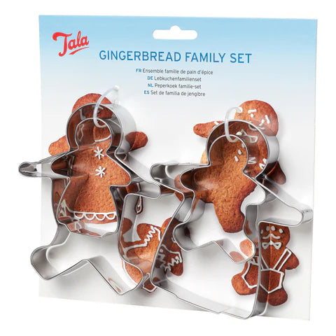 Dayes Tala Gingerbread Family Cutters
