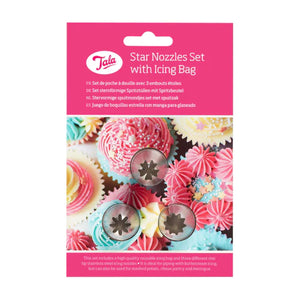 Dayes Tala 3 Star Nozzles With Icing Bag