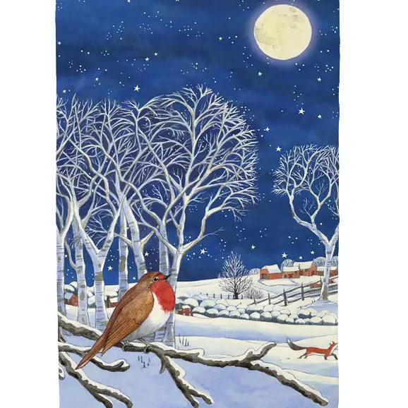 Emma Bridgewater Midnight Robin Tea Towel