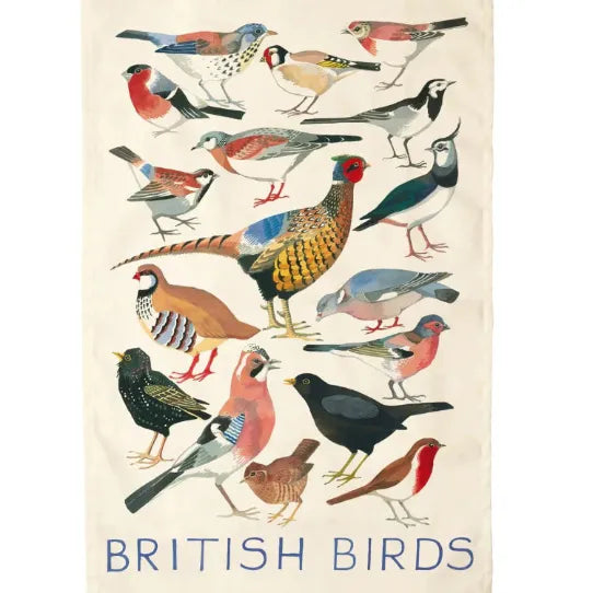 Emma Bridgewater British Birds Tea Towel