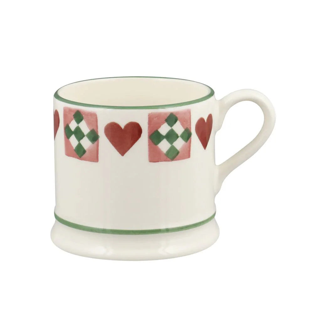 Emma Bridgewater Pink Quilt Small Mug