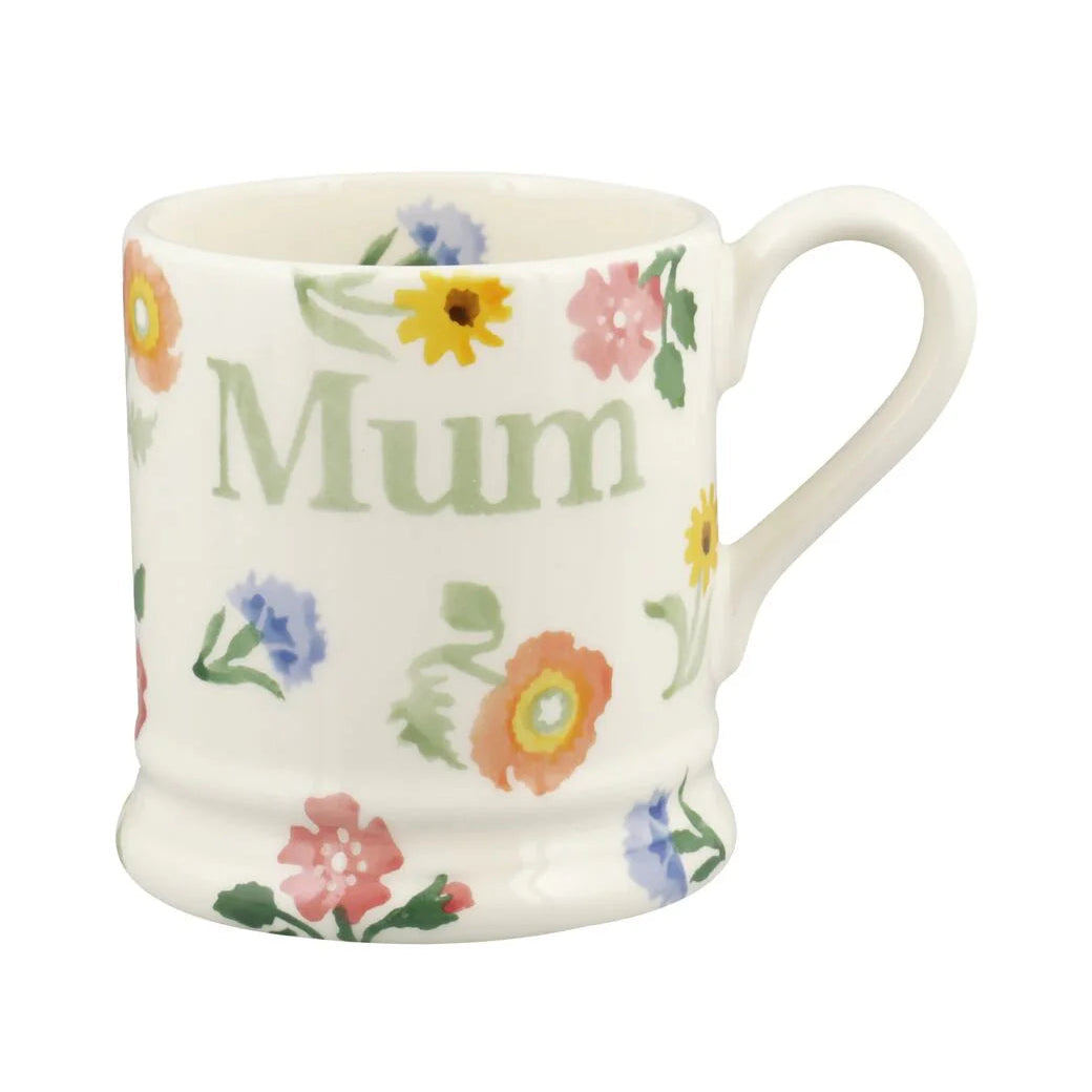 Emma Bridgewater Poppies & Pinks Mum Half Pint Mug