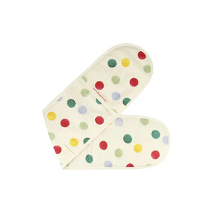 Emma Bridgewater Big Polka Dot Double Oven Glove & Tea Towel Set