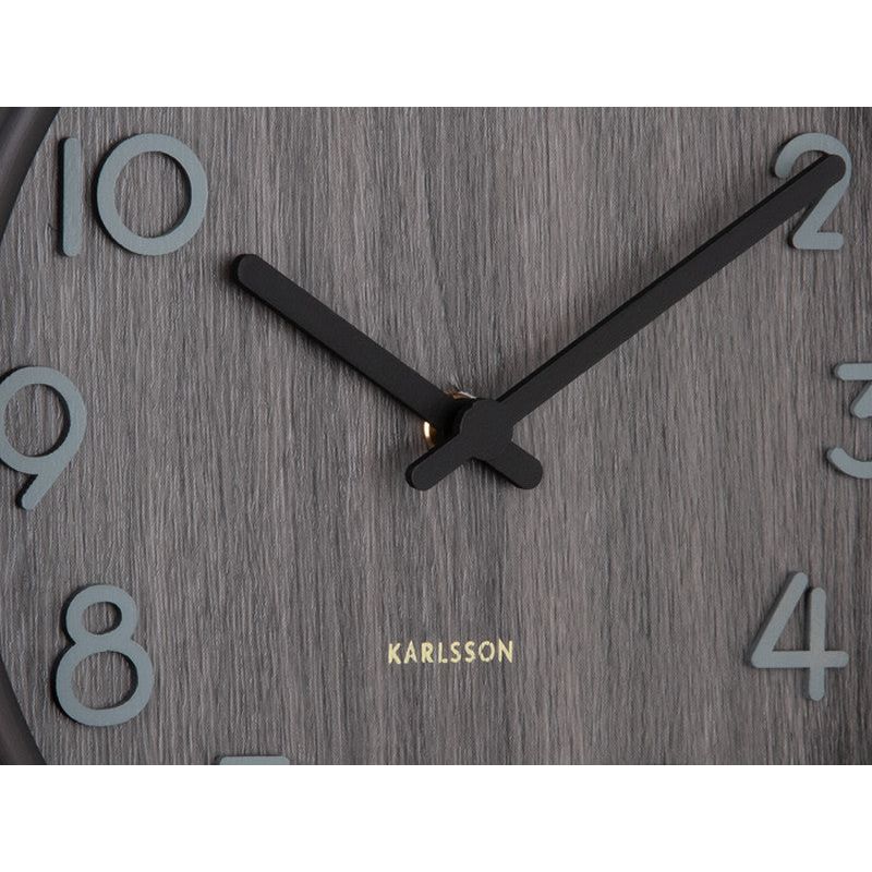 Karlsson Pure Walnut Small Clock
