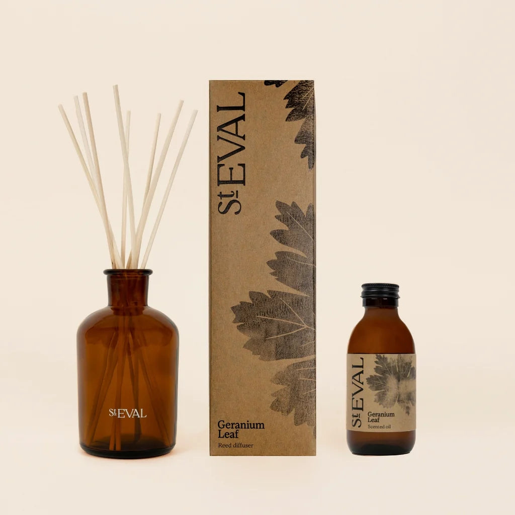 St. Eval Geranium Leaf Reed Diffuser