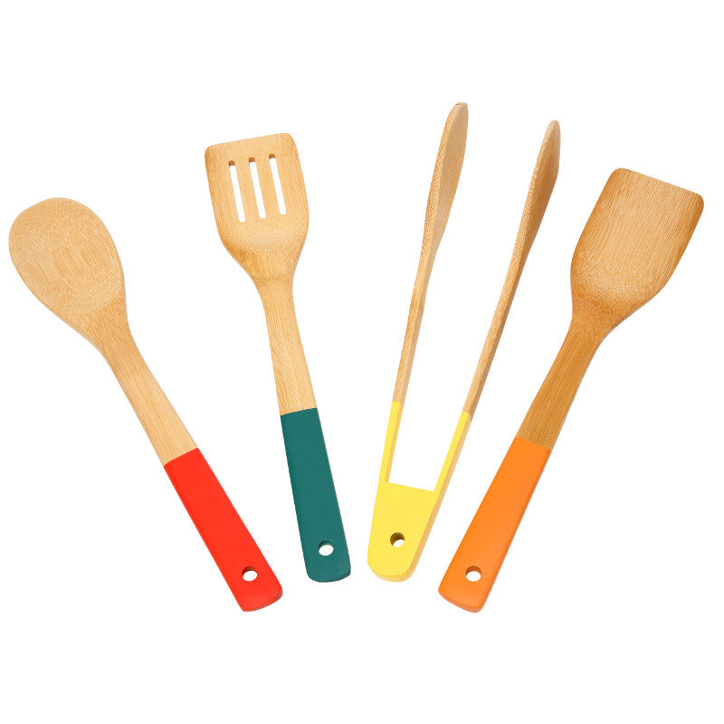 Dexam School of Wok Set Bamboo Tools