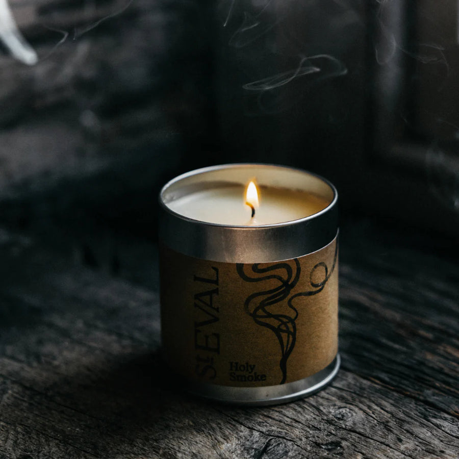 St. Eval Holy Smoke Tin Candle