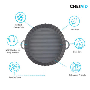 Dayes Silicone Round Air Fryer Liner