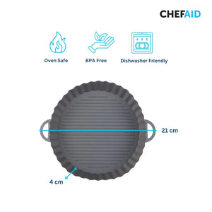 Dayes Silicone Round Air Fryer Liner