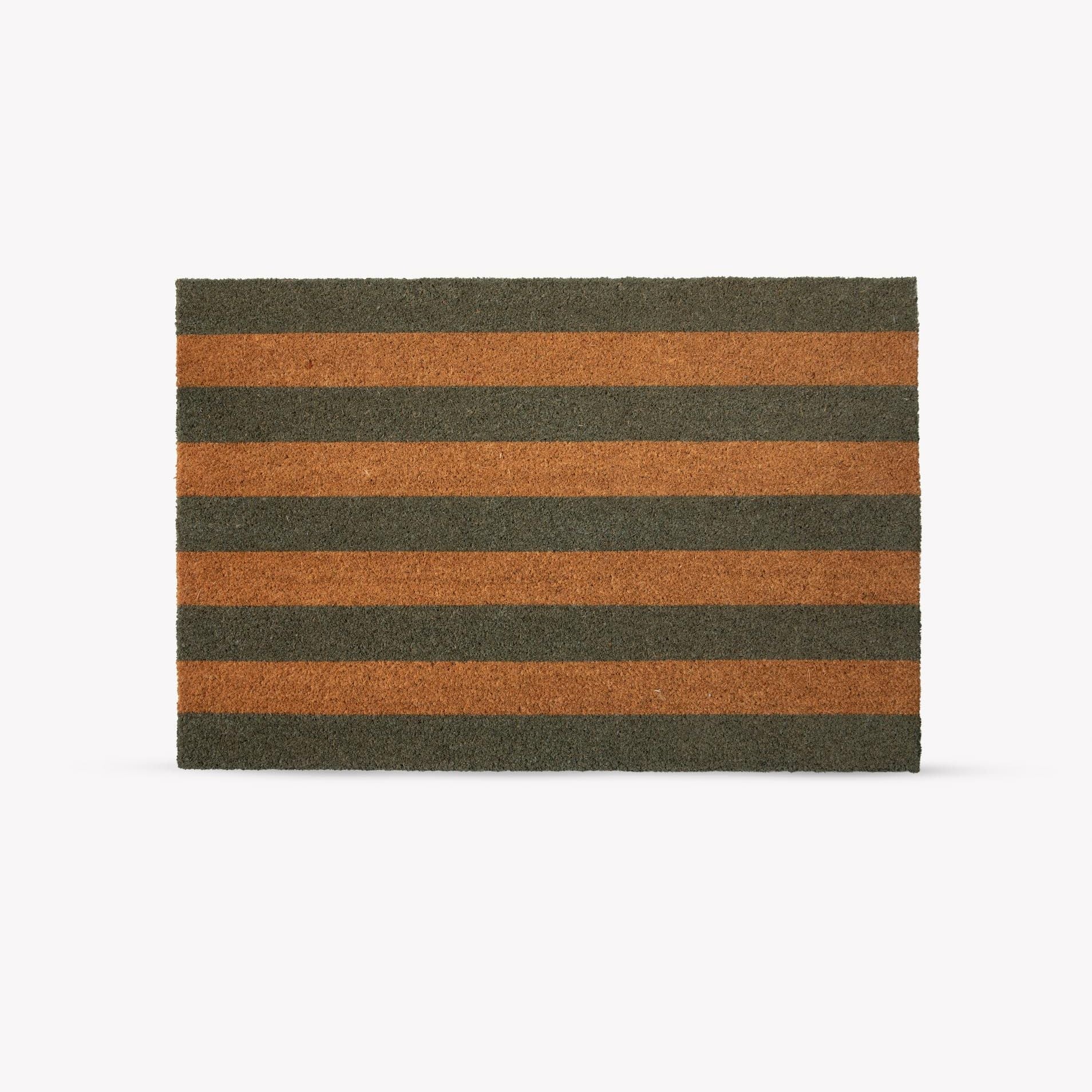 Garden Trading Wide Stripe Large Fern Door Mat
