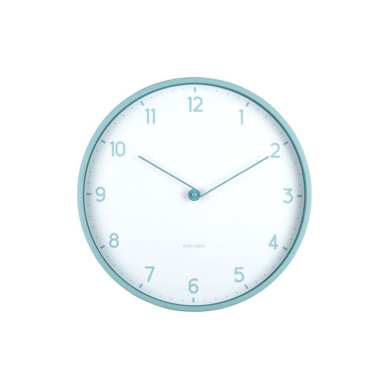 Karlsson Sencillez Misty Blue Wall Clock