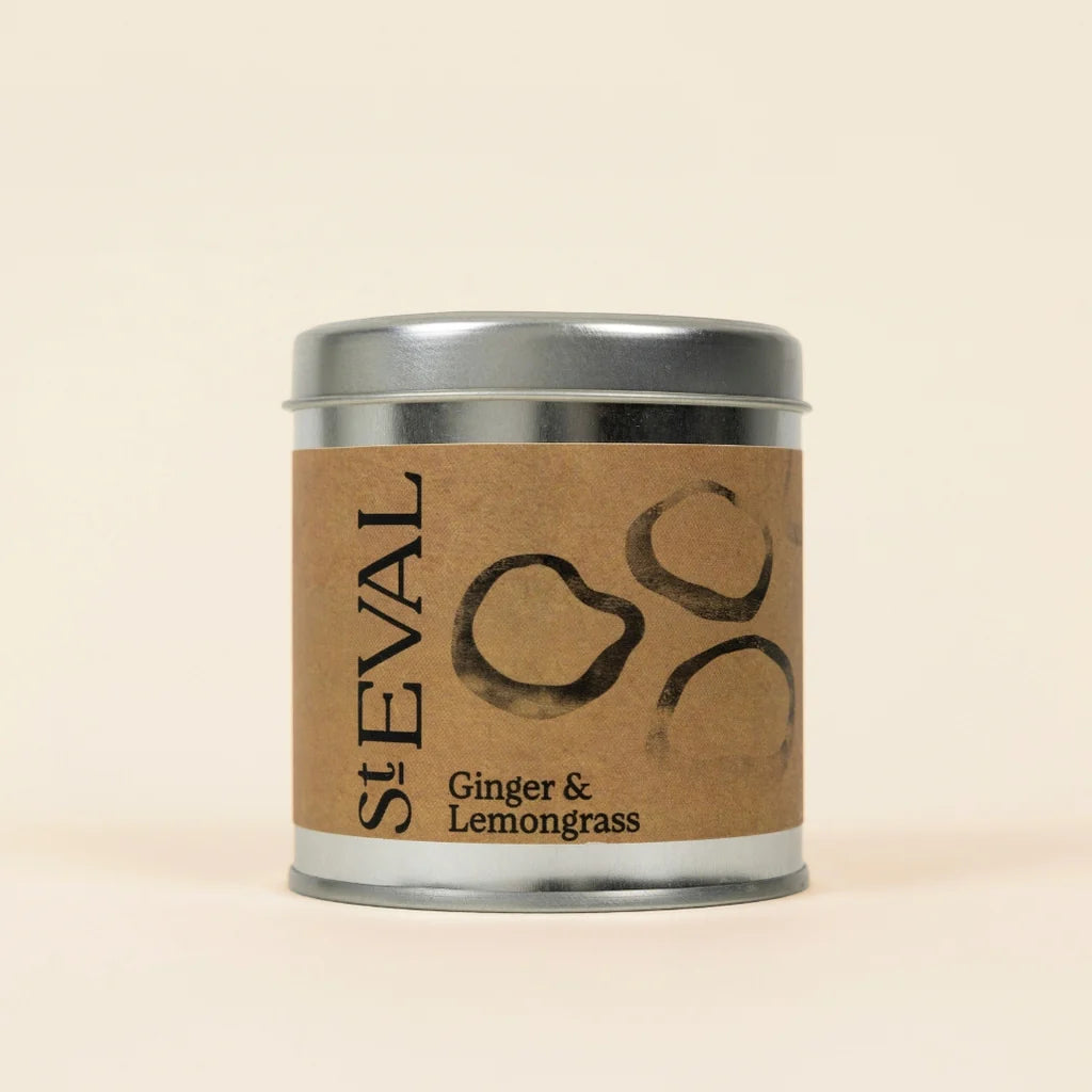 St. Eval Ginger & Lemongrass Tin Candle