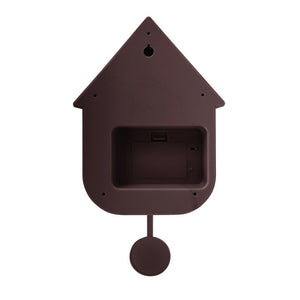 Karlsson Modern Cuckoo Earth Brown Clock