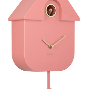 Karlsson Modern Cuckoo Rose Tan Clock