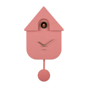 Karlsson Modern Cuckoo Rose Tan Clock