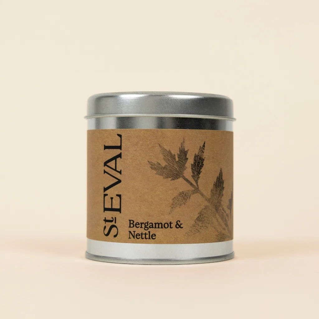 St. Eval Bergamot & Nettle Tin Candle