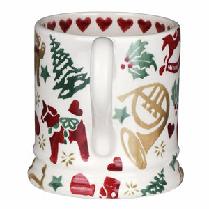 Emma Bridgewater Christmas Celebration Half Pint Mug- Sale