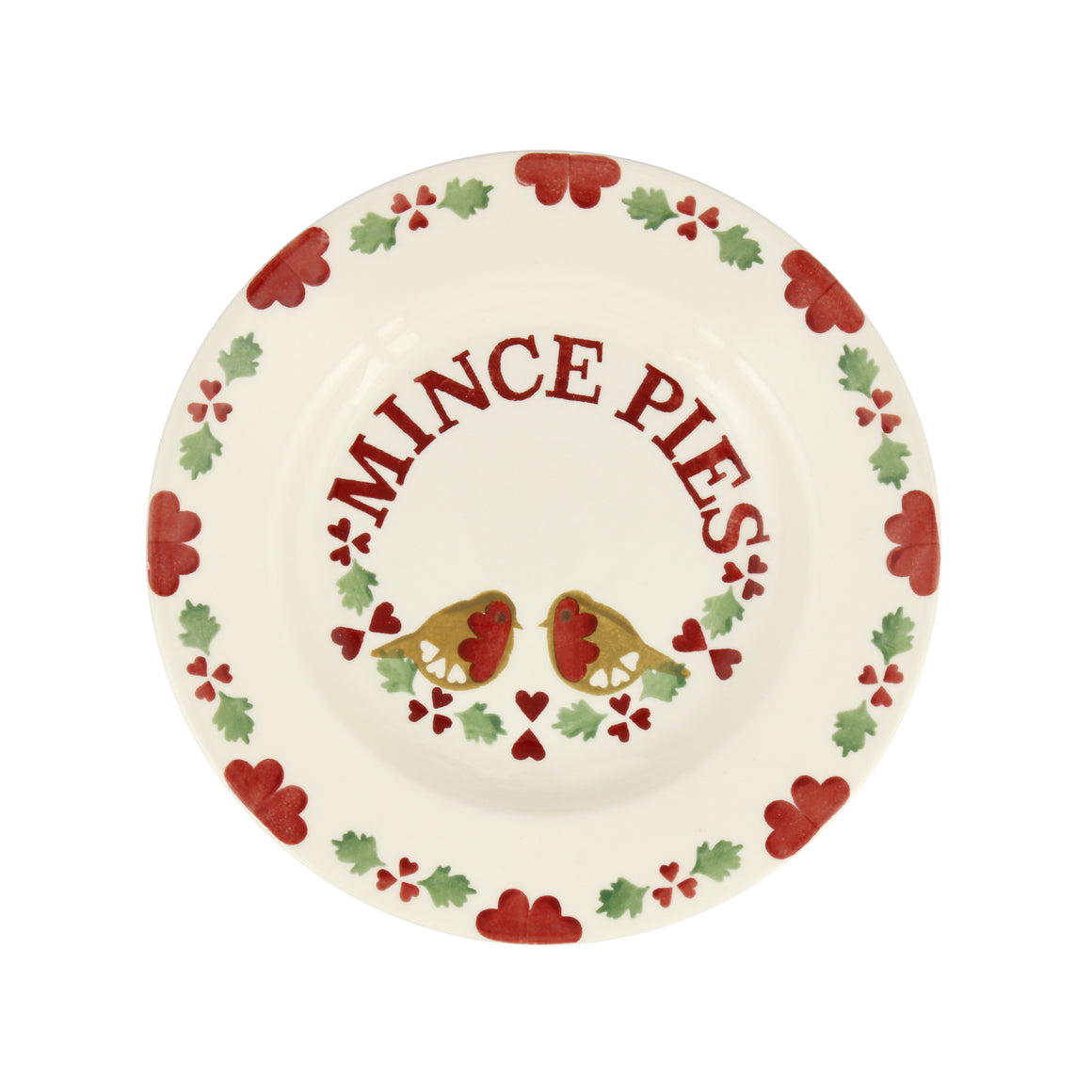 Emma Bridgewater Christmas Joy Mince Pies 8.5" Side Plate