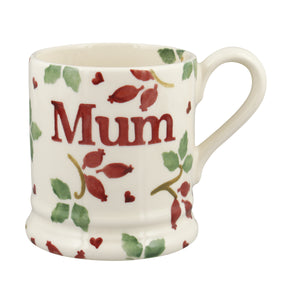 Emma Bridgewater Rosehip Mum Half Pint Mug - Sale