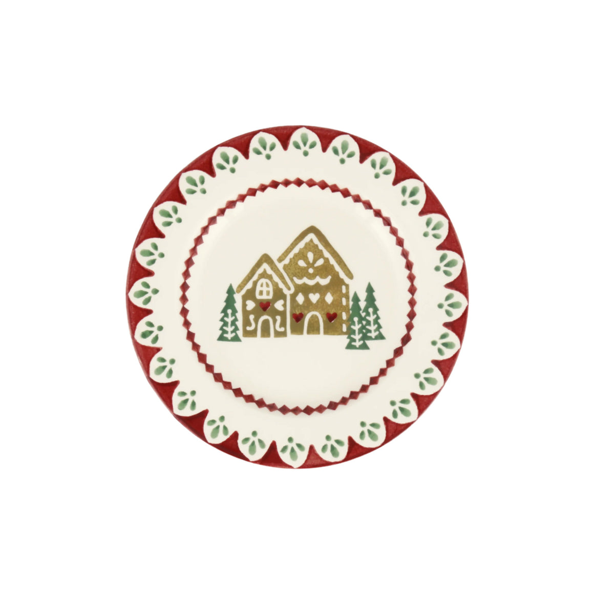 Emma Bridgewater Gingerbread House 6.5" Side Plate